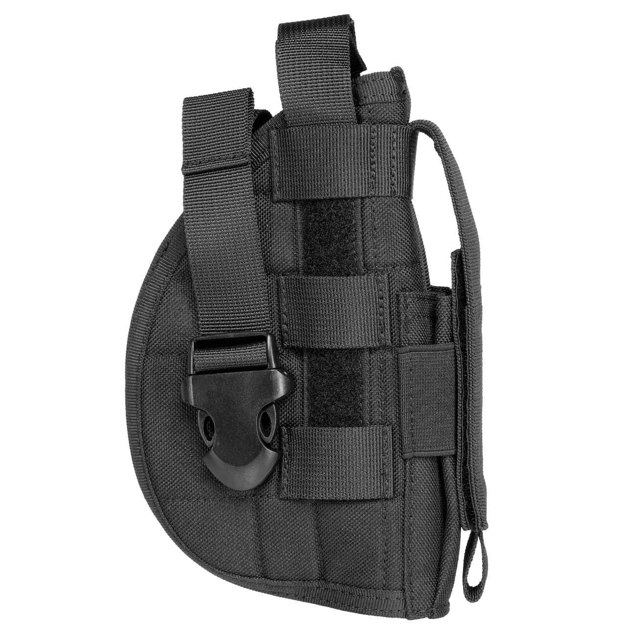 WoSport Universal Battlefield Elite Holster fr Pistolen Nylon-Fabric rechts schwarz