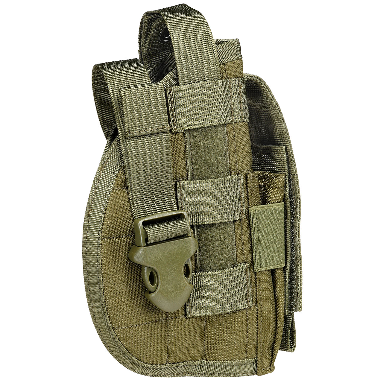 WoSport Universal Battlefield Elite Holster fr Pistolen Nylon-Fabric rechts oliv Bild 1