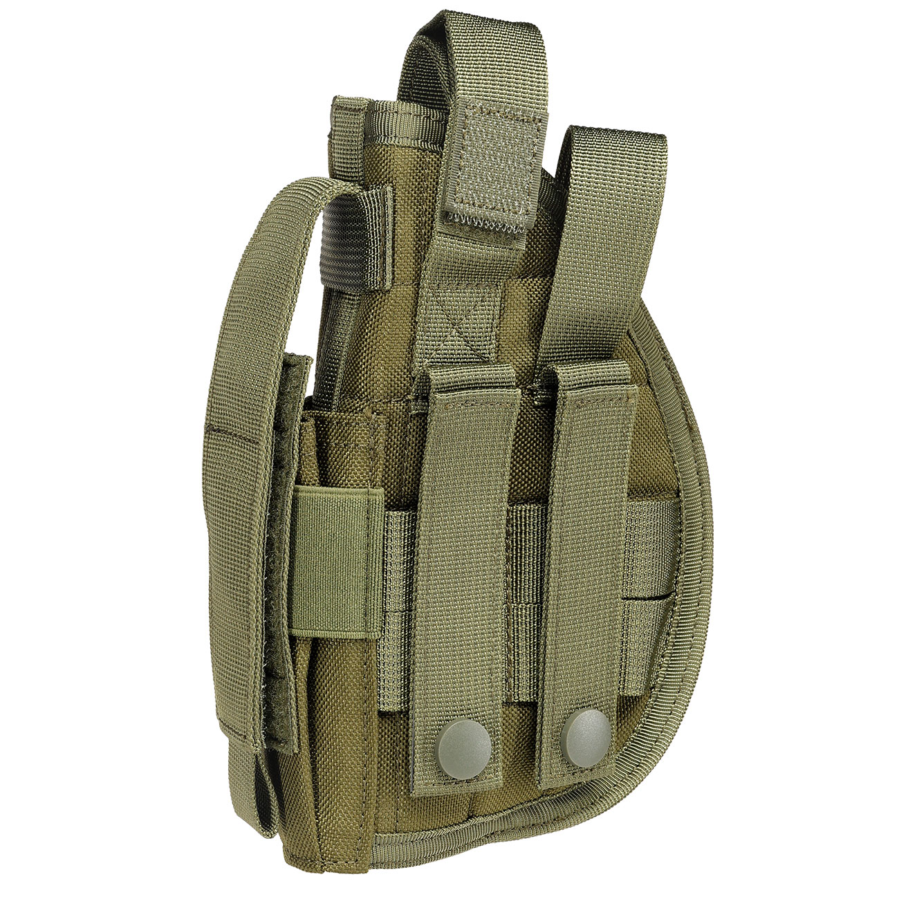 WoSport Universal Battlefield Elite Holster fr Pistolen Nylon-Fabric rechts oliv Bild 2