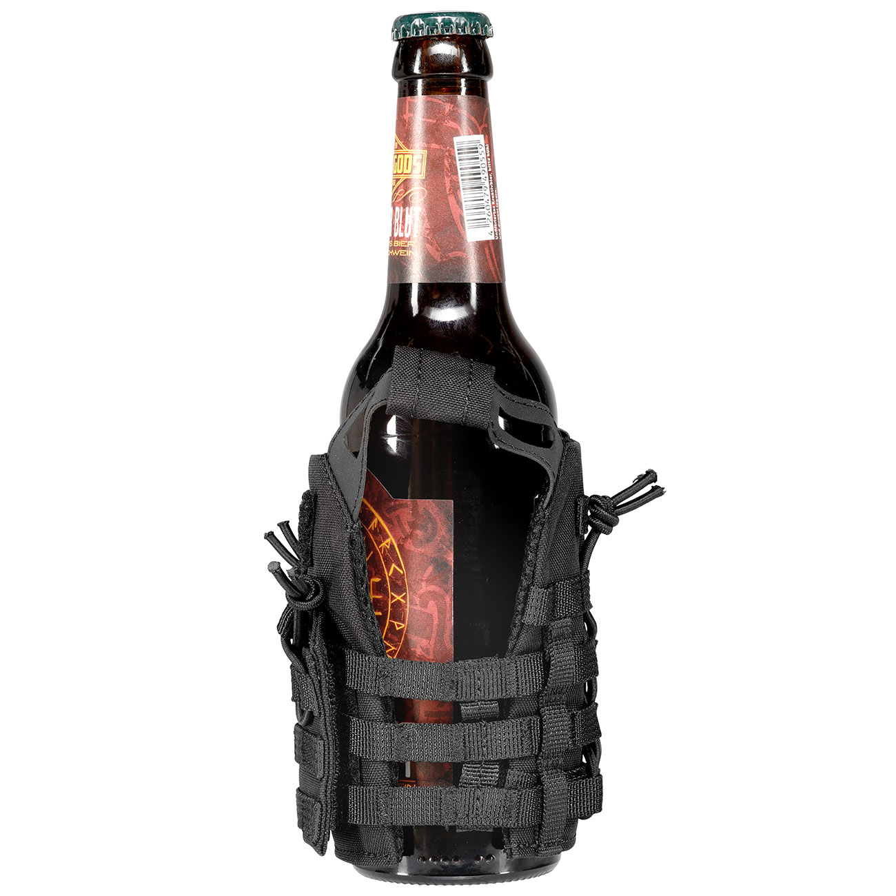 WoSport JPC-Style Mini Plate Carrier / Taktische Modulare Bierweste schwarz Bild 2