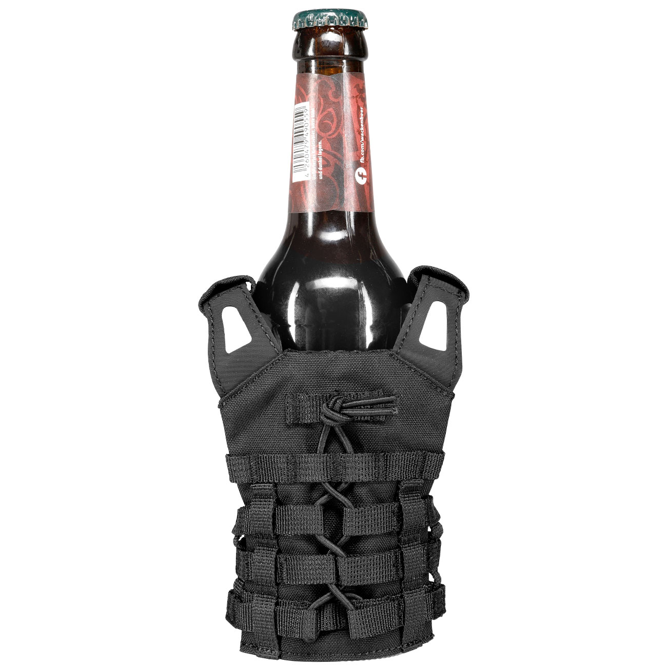 WoSport JPC-Style Mini Plate Carrier / Taktische Modulare Bierweste schwarz Bild 3