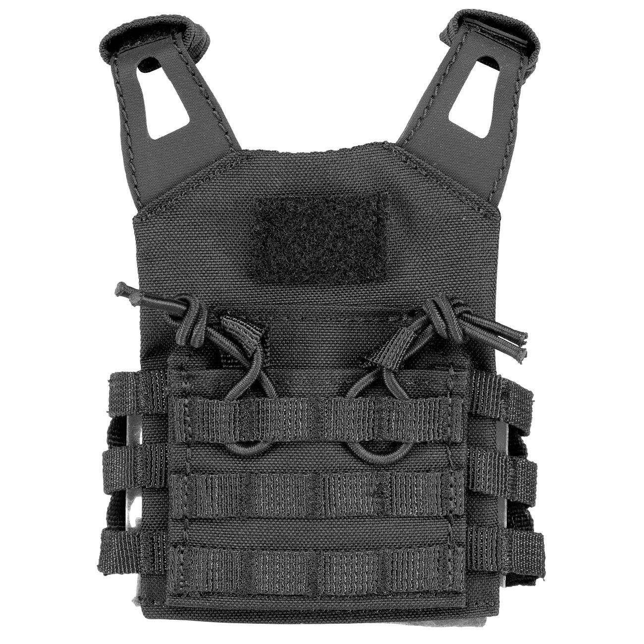 WoSport JPC-Style Mini Plate Carrier / Taktische Modulare Bierweste schwarz Bild 4