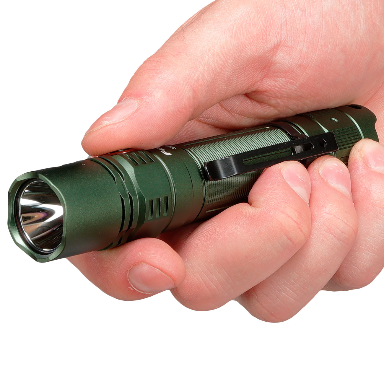 Fenix LED-Taschenlampe PD35 V3.0 1700 Lumen tropic green inkl. Akku, Grtelclip, Nylonholster Ladekabel und Lanyard Bild 9