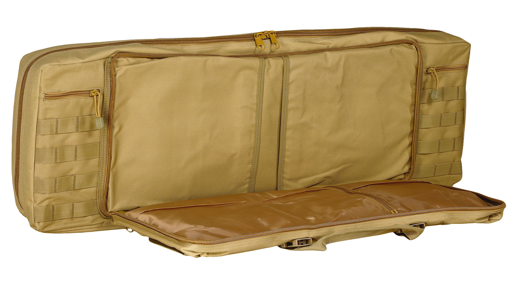 WoSport 36 Zoll / 92 cm Deluxe Double Soft Rifle Bag / Gewehr-Futteral f. 2 Gewehre tan Bild 6