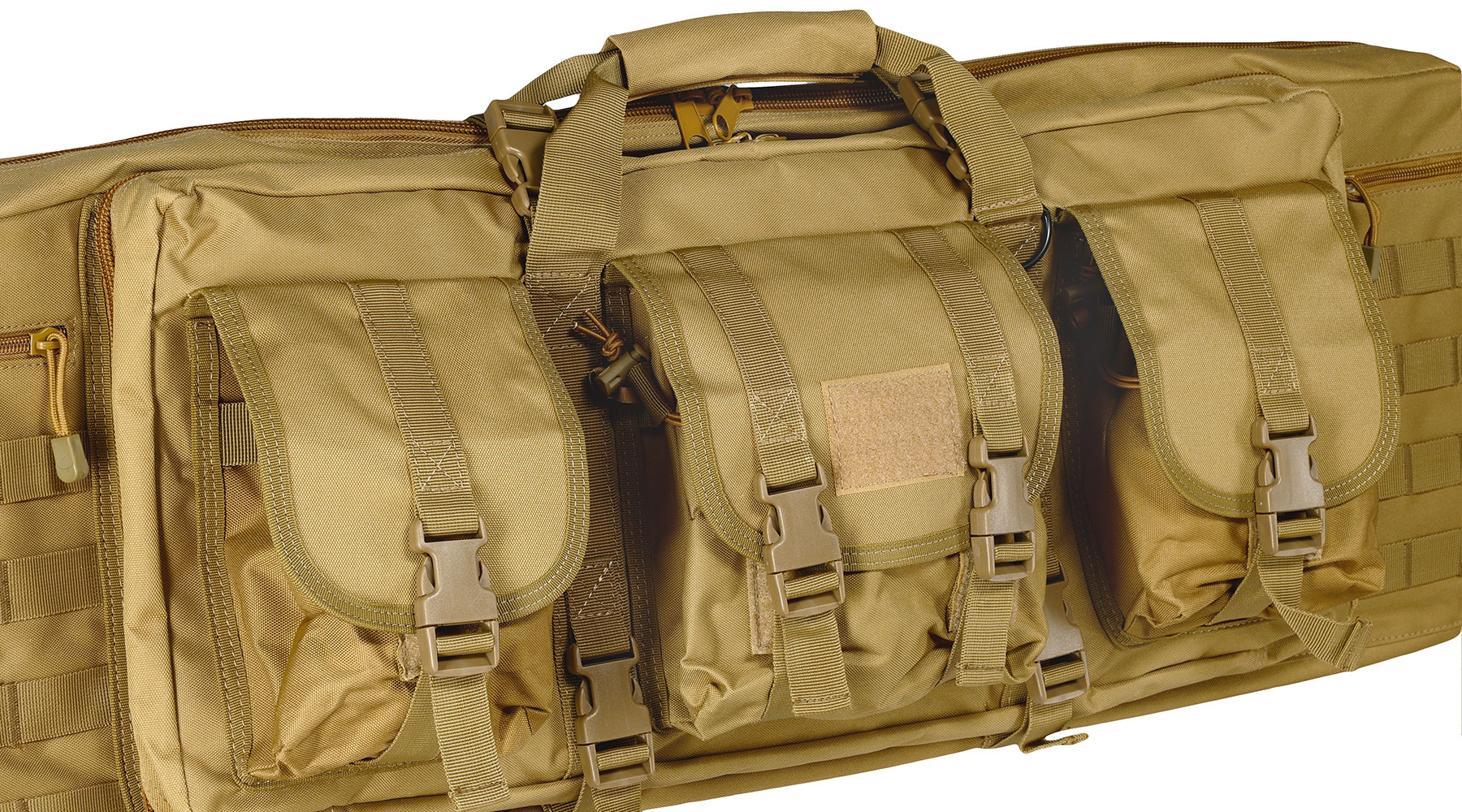 WoSport 36 Zoll / 92 cm Deluxe Double Soft Rifle Bag / Gewehr-Futteral f. 2 Gewehre tan Bild 8