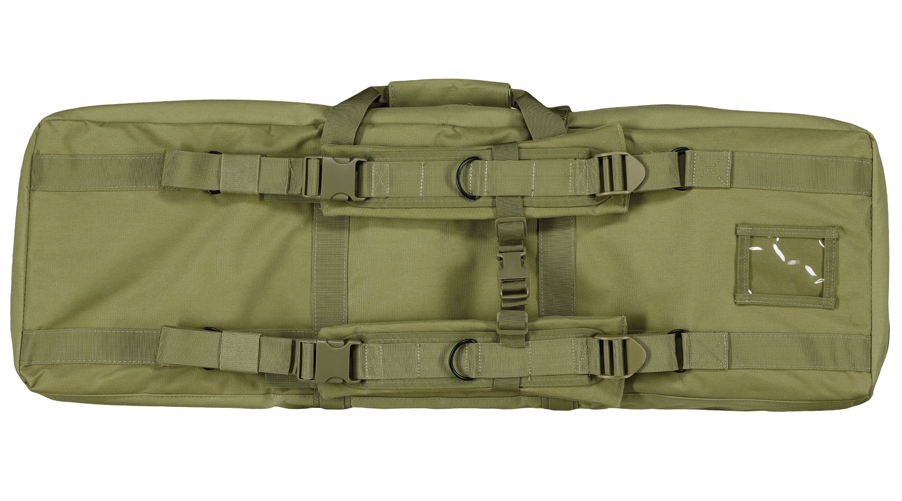 WoSport 36 Zoll / 92 cm Deluxe Double Soft Rifle Bag / Gewehr-Futteral f. 2 Gewehre oliv Bild 3