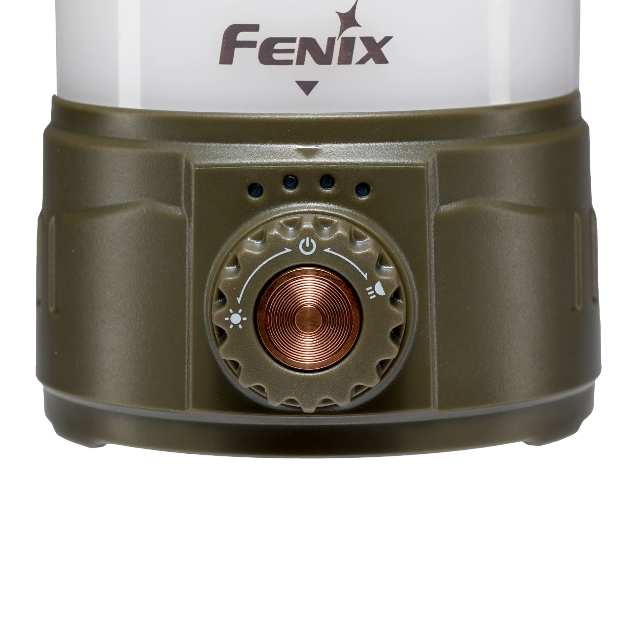 Fenix Campinglaterne CL26R Pro 650 Lumen oliv mit Powerbankfunktion inkl. USB Ladekabel und Akku Bild 2