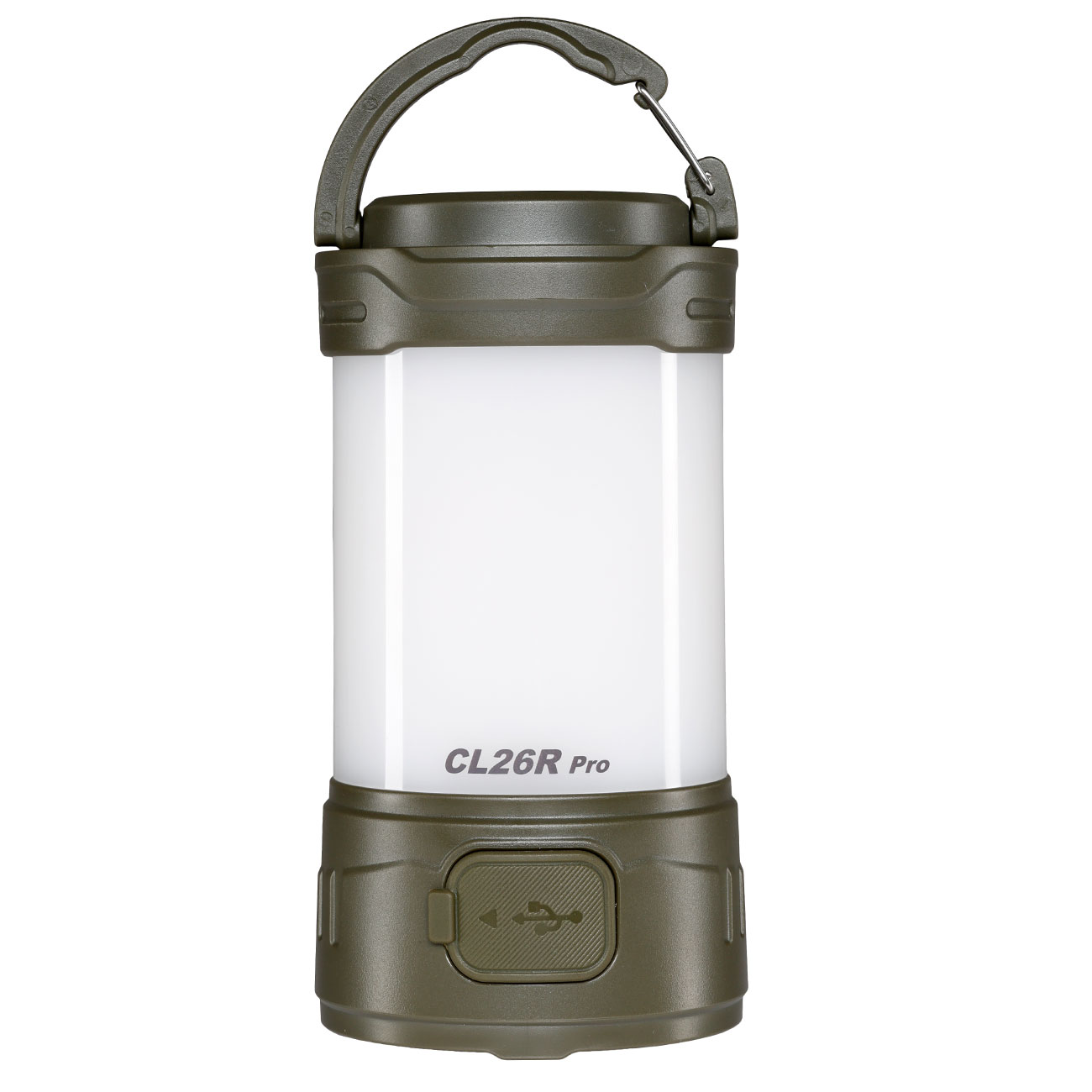 Fenix Campinglaterne CL26R Pro 650 Lumen oliv mit Powerbankfunktion inkl. USB Ladekabel und Akku Bild 3