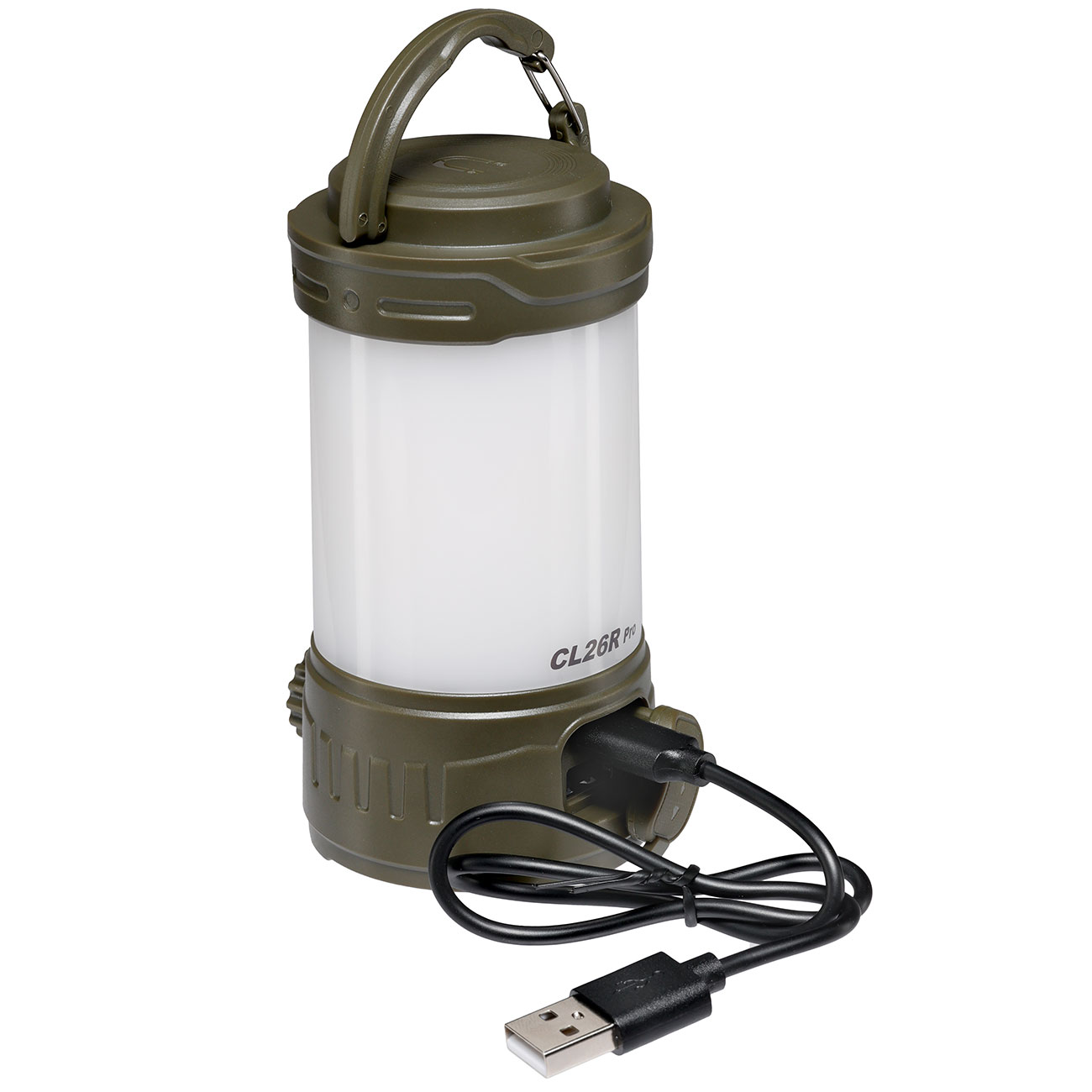 Fenix Campinglaterne CL26R Pro 650 Lumen oliv mit Powerbankfunktion inkl. USB Ladekabel und Akku Bild 6