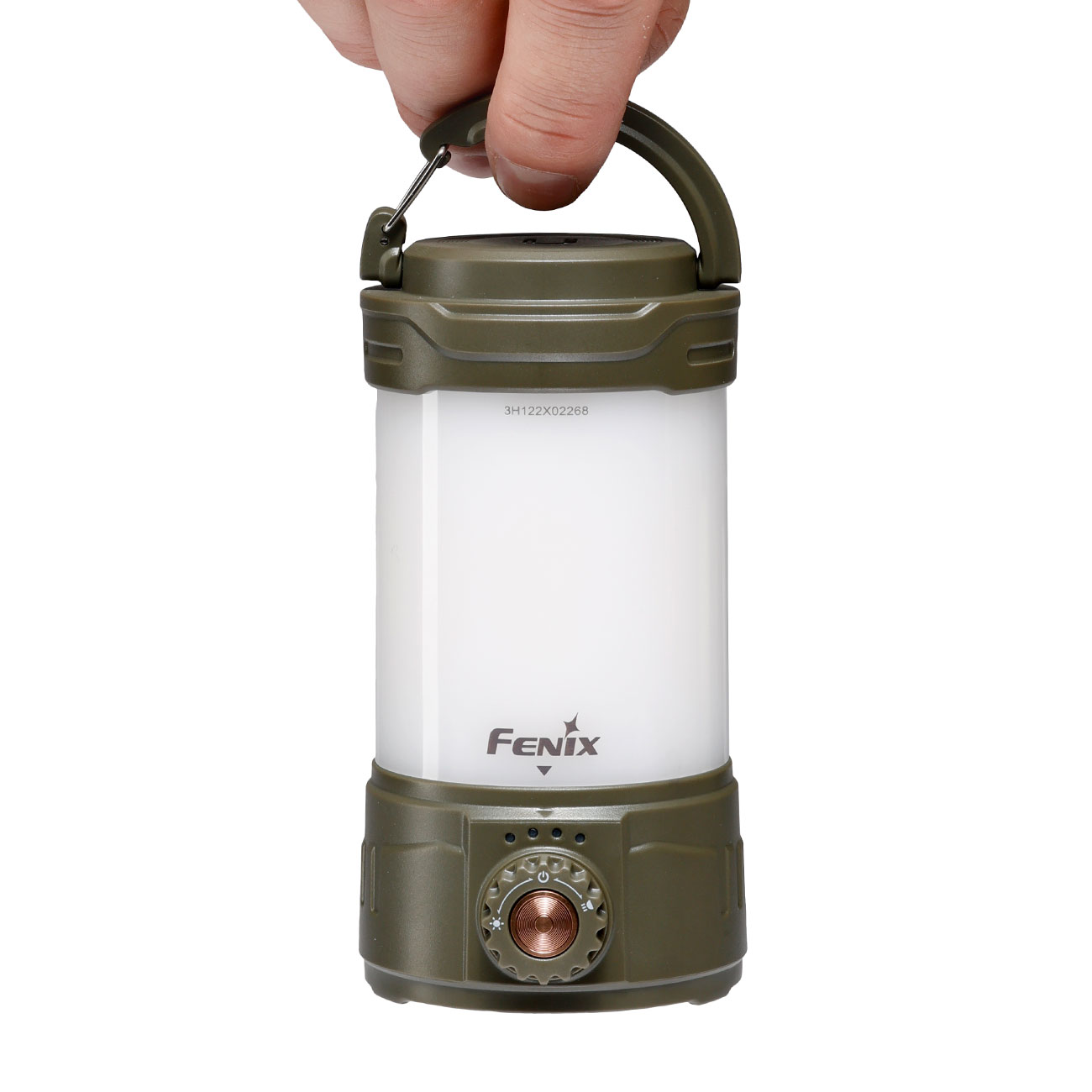 Fenix Campinglaterne CL26R Pro 650 Lumen grey camo mit Powerbankfunktion inkl. USB Ladekabel und Akku Bild 7