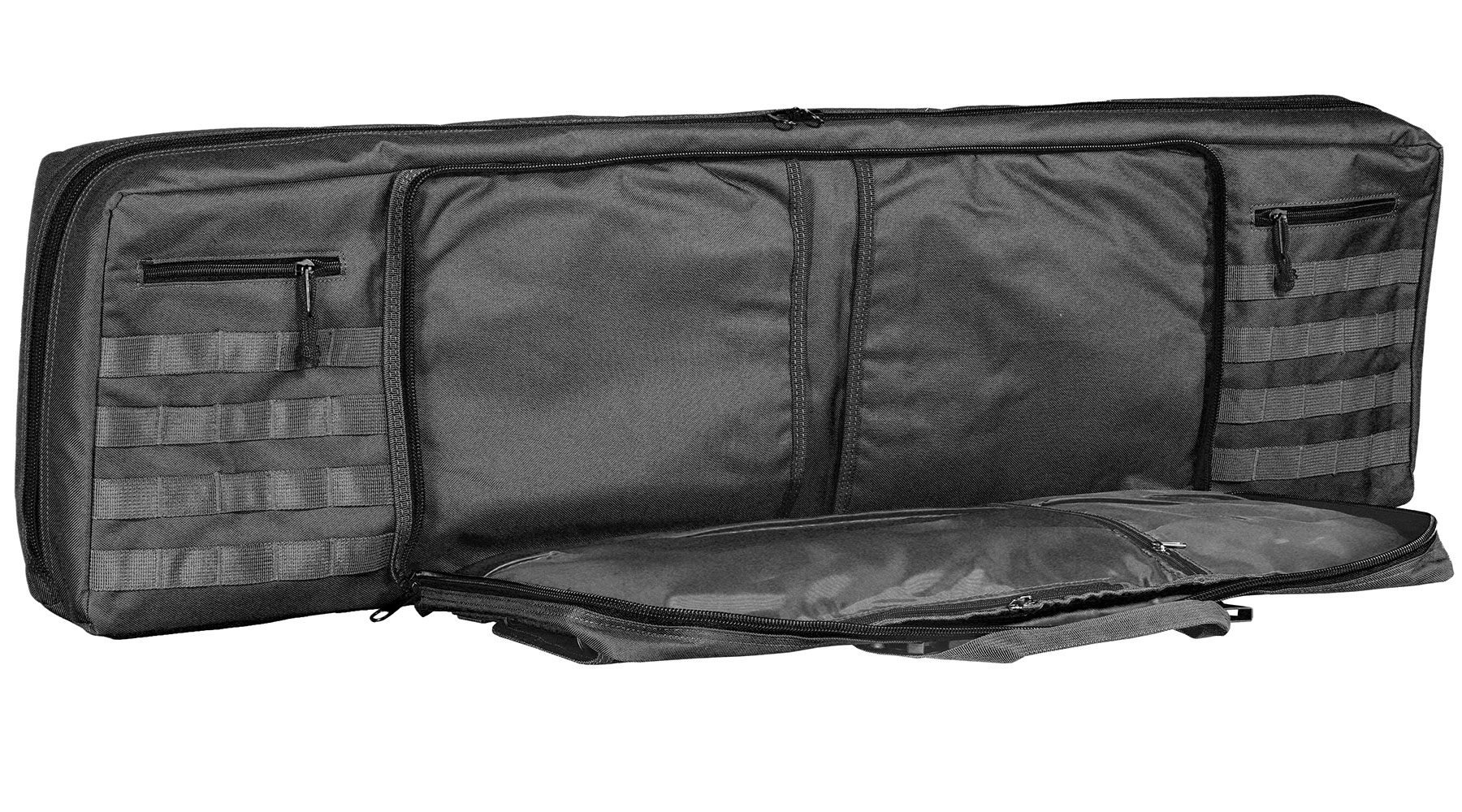 WoSport 42 Zoll / 108 cm Deluxe Double Soft Rifle Bag / Gewehr-Futteral f. 2 Gewehre schwarz Bild 8