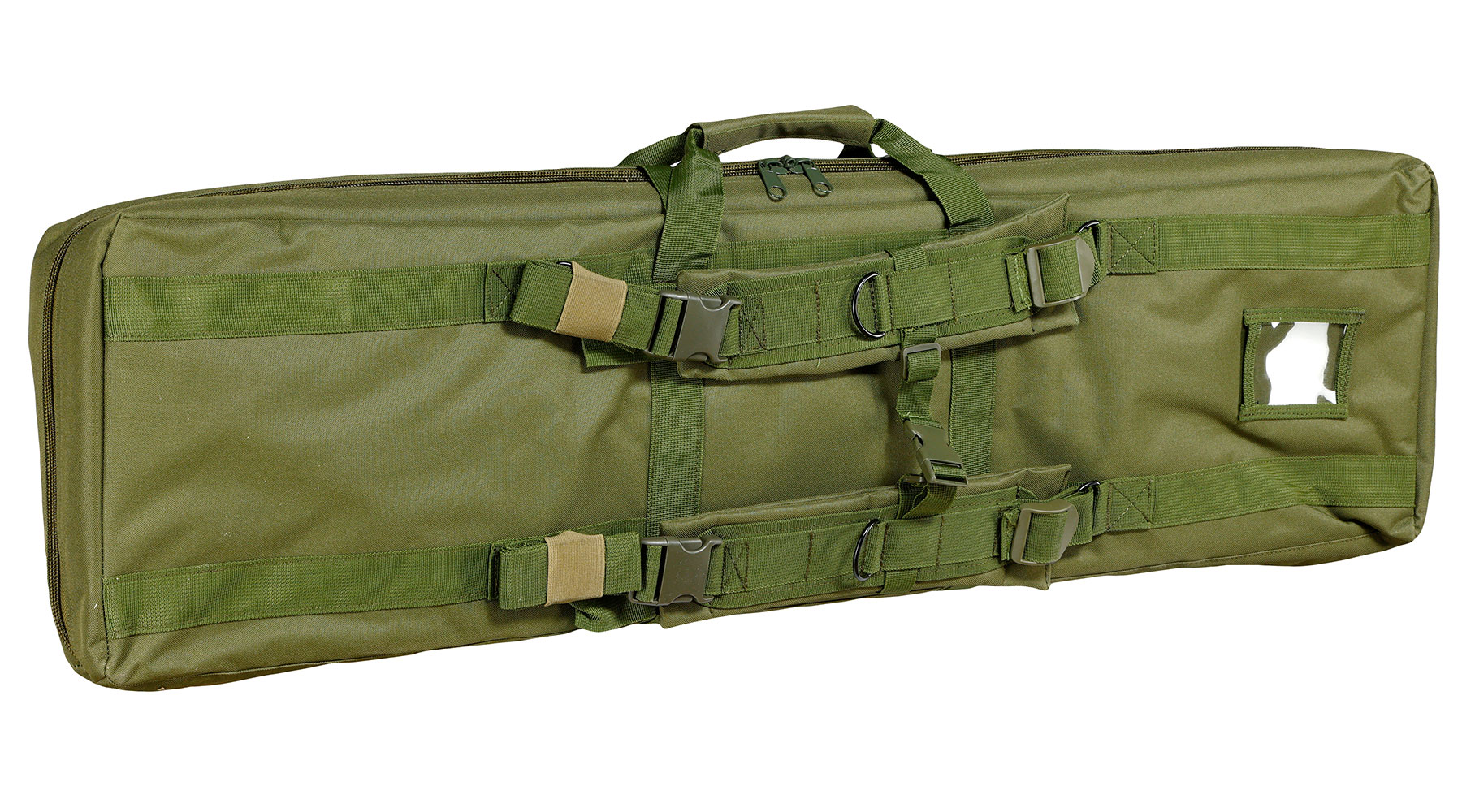 WoSport 42 Zoll / 108 cm Deluxe Double Soft Rifle Bag / Gewehr-Futteral f. 2 Gewehre oliv Bild 1