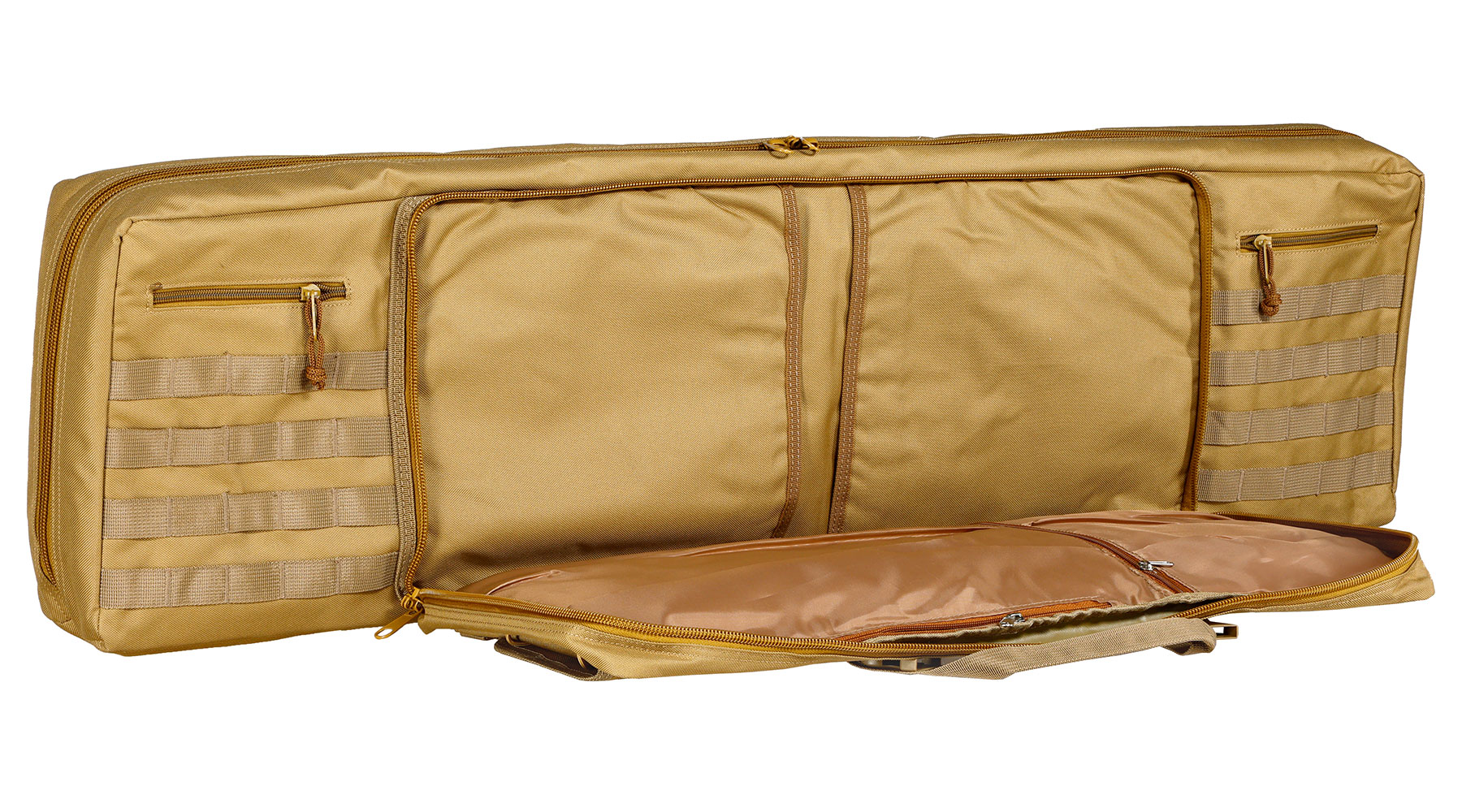 WoSport 42 Zoll / 108 cm Deluxe Double Soft Rifle Bag / Gewehr-Futteral f. 2 Gewehre tan Bild 8