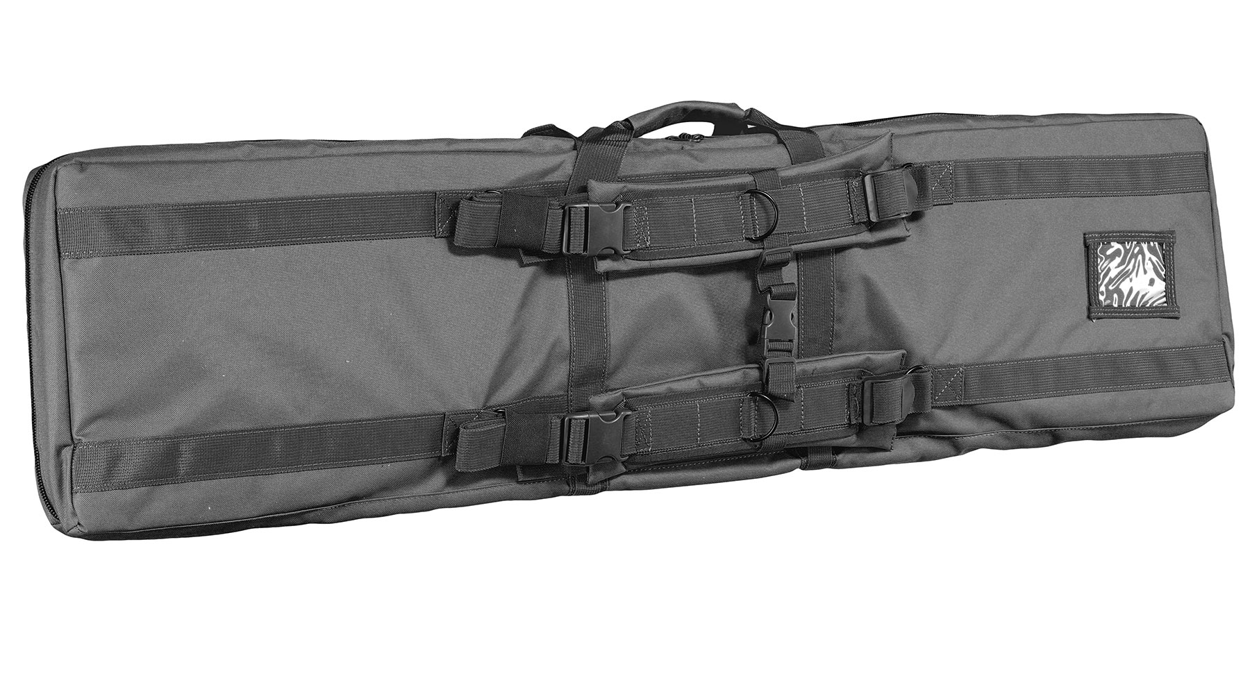 WoSport 46 Zoll / 117 cm Deluxe Double Soft Rifle Bag / Gewehr-Futteral f. 2 Gewehre schwarz Bild 1