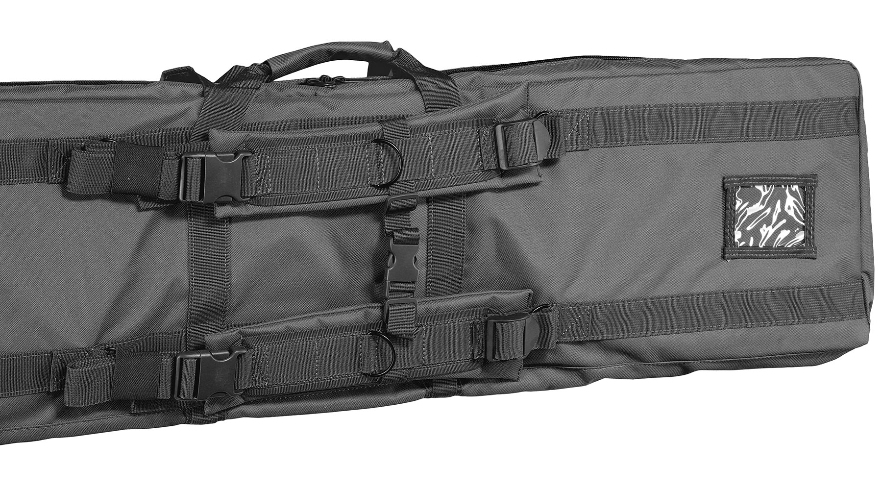 WoSport 46 Zoll / 117 cm Deluxe Double Soft Rifle Bag / Gewehr-Futteral f. 2 Gewehre schwarz Bild 10