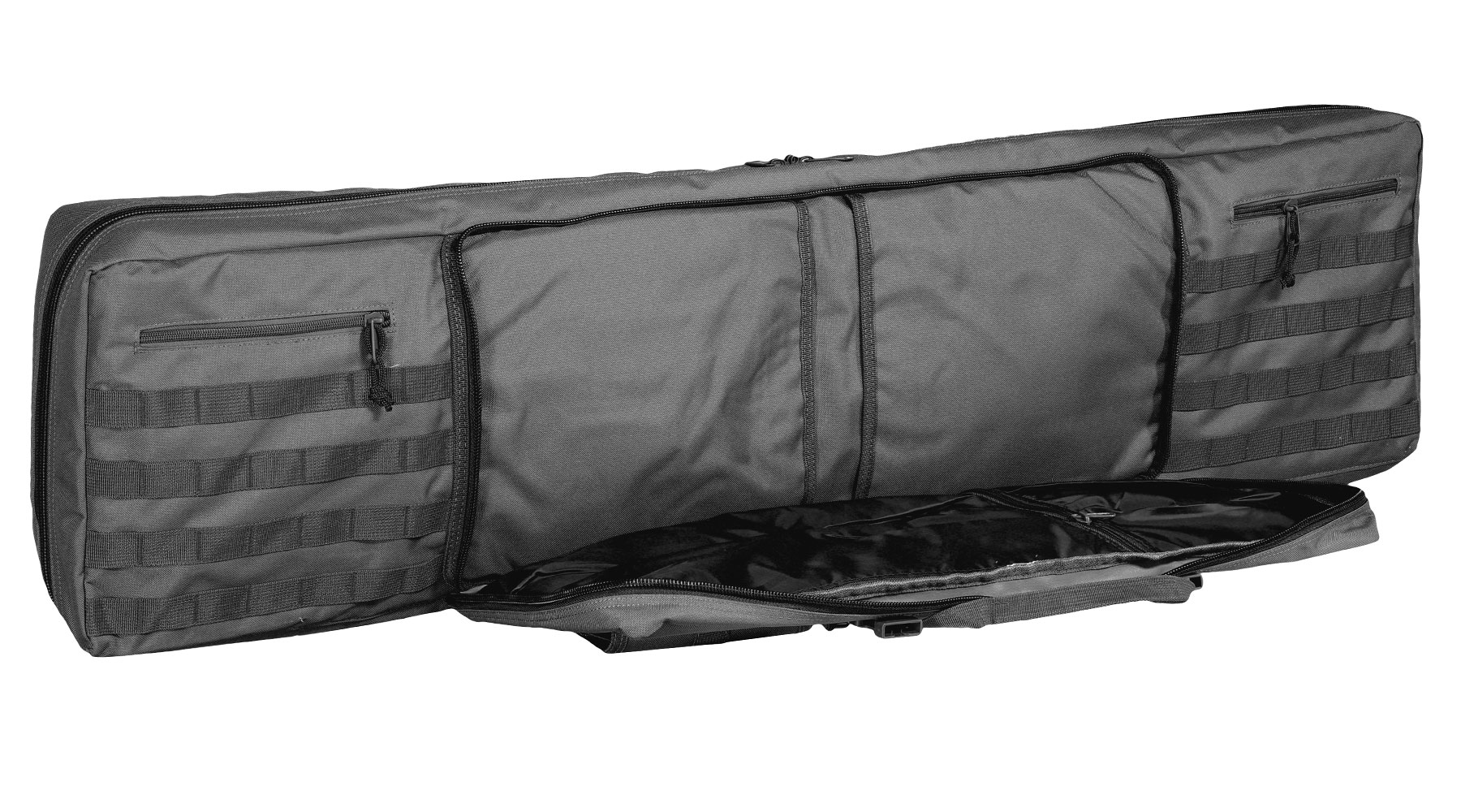 WoSport 46 Zoll / 117 cm Deluxe Double Soft Rifle Bag / Gewehr-Futteral f. 2 Gewehre schwarz Bild 8