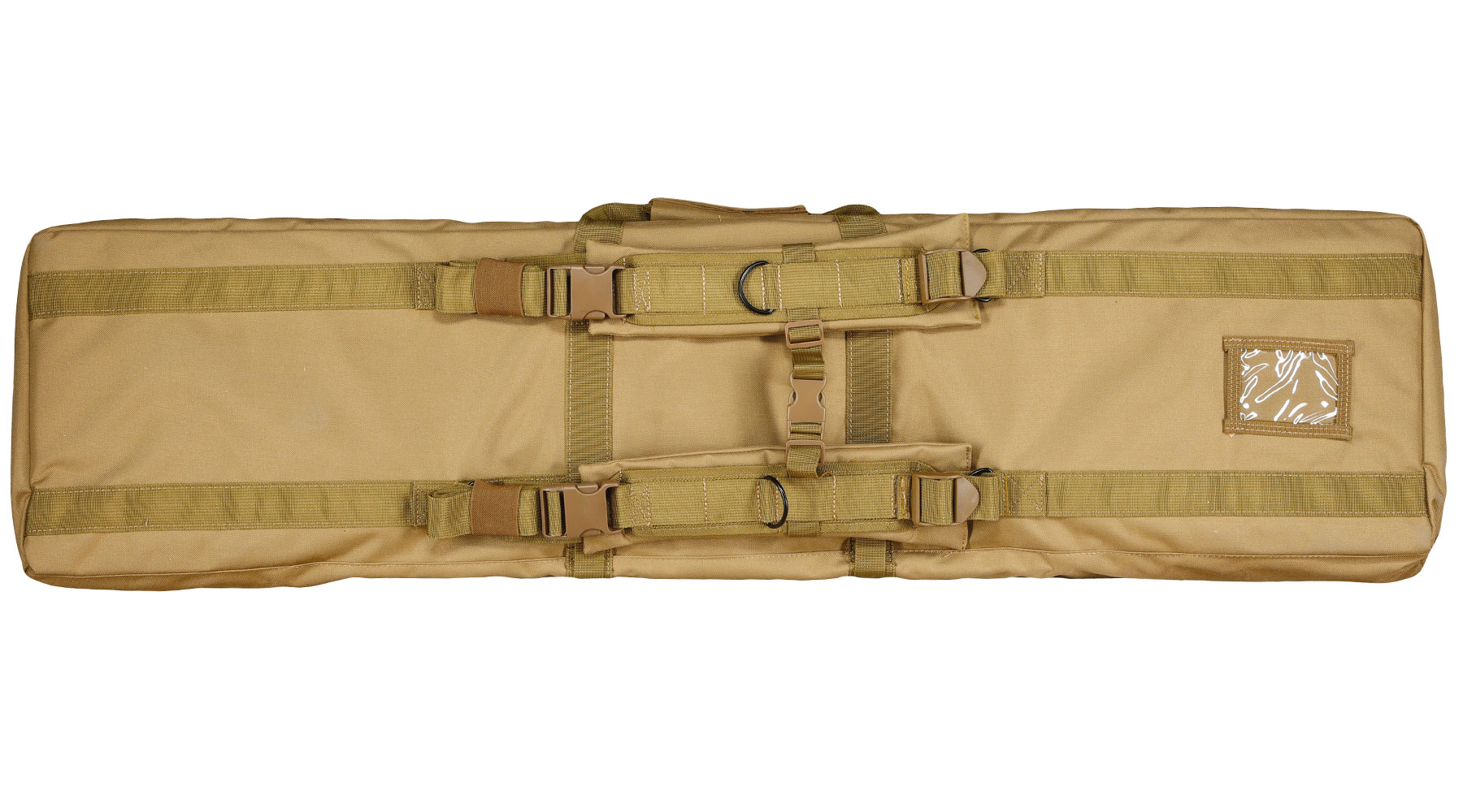 WoSport 46 Zoll / 117 cm Deluxe Double Soft Rifle Bag / Gewehr-Futteral f. 2 Gewehre tan Bild 3