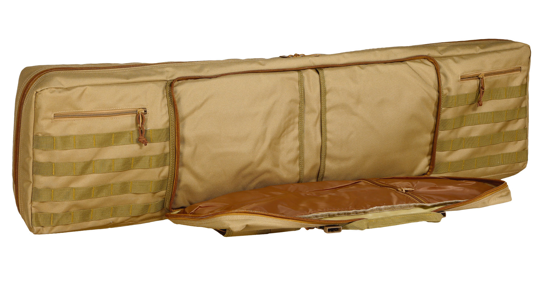 WoSport 46 Zoll / 117 cm Deluxe Double Soft Rifle Bag / Gewehr-Futteral f. 2 Gewehre tan Bild 8