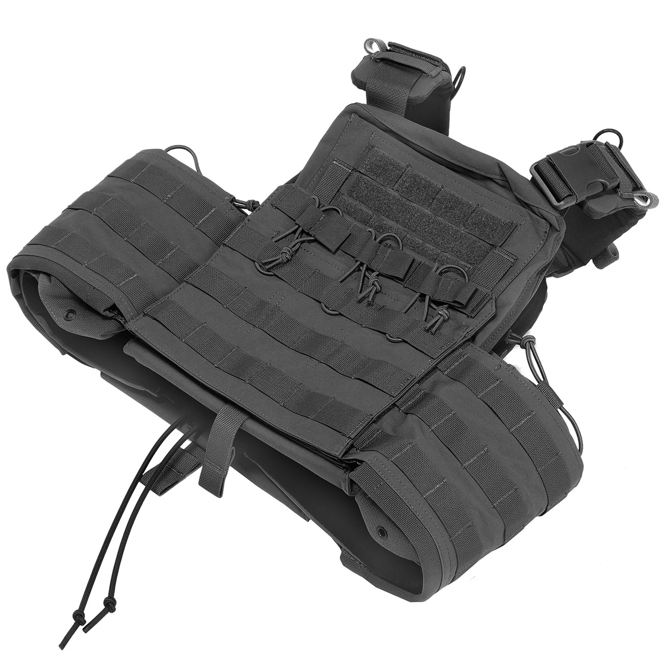 WoSport CPC-Style Plate Carrier Molle-Plattentrger Weste verstellbar schwarz Bild 2