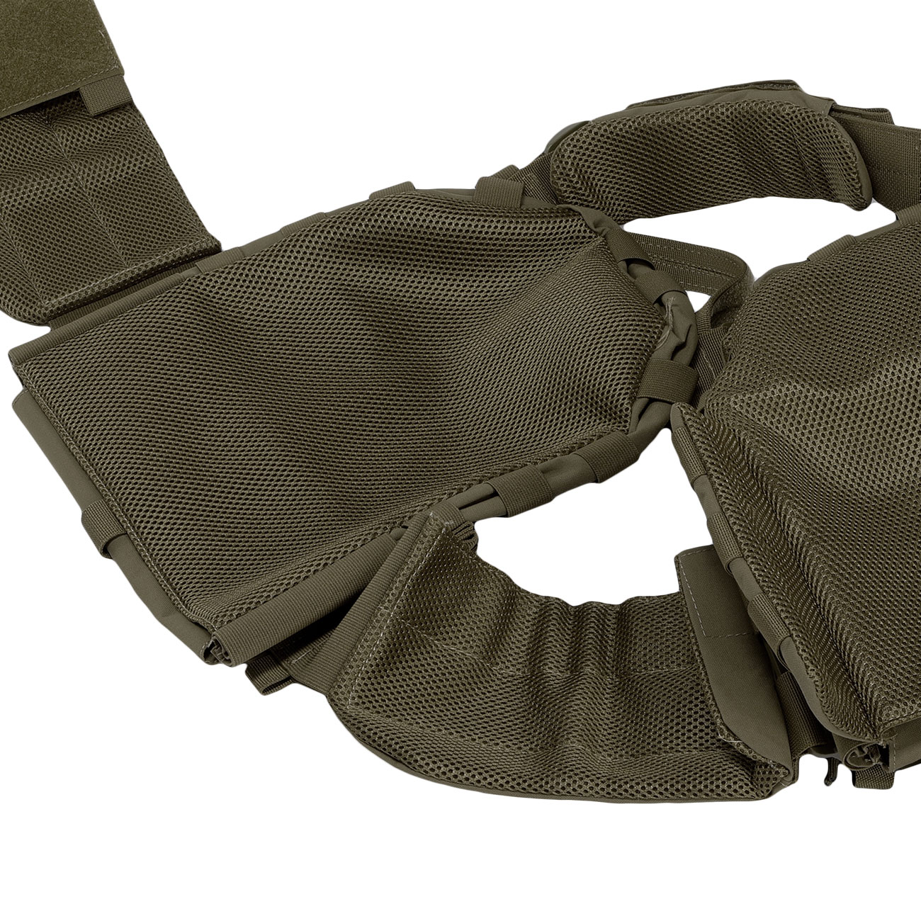 WoSport ARC-Style Tactical Plate Carrier Molle-Plattentrger Weste verstellbar Ranger Green Bild 4