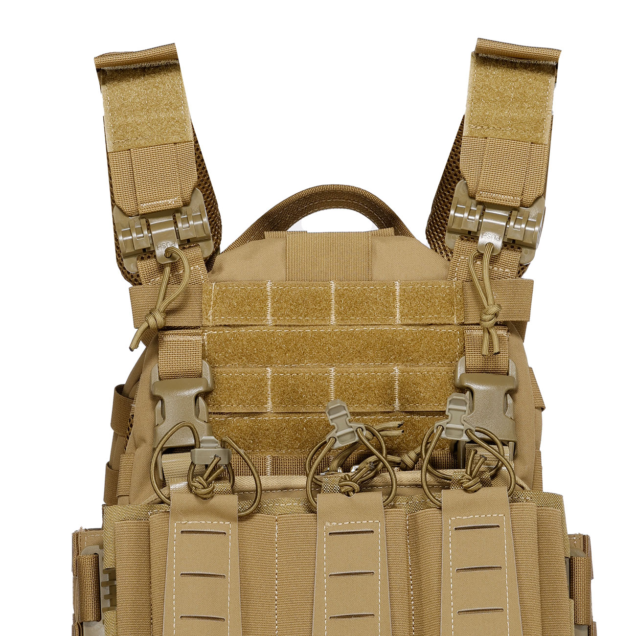 WoSport ARC-Style Tactical Plate Carrier Molle-Plattentrger Weste verstellbar Coyote Brown Bild 5