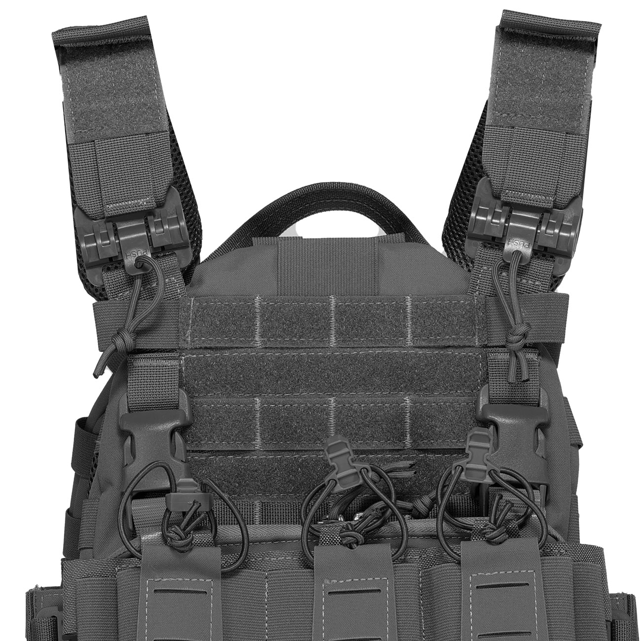 WoSport ARC-Style Tactical Plate Carrier Molle-Plattentrger Weste verstellbar schwarz Bild 5