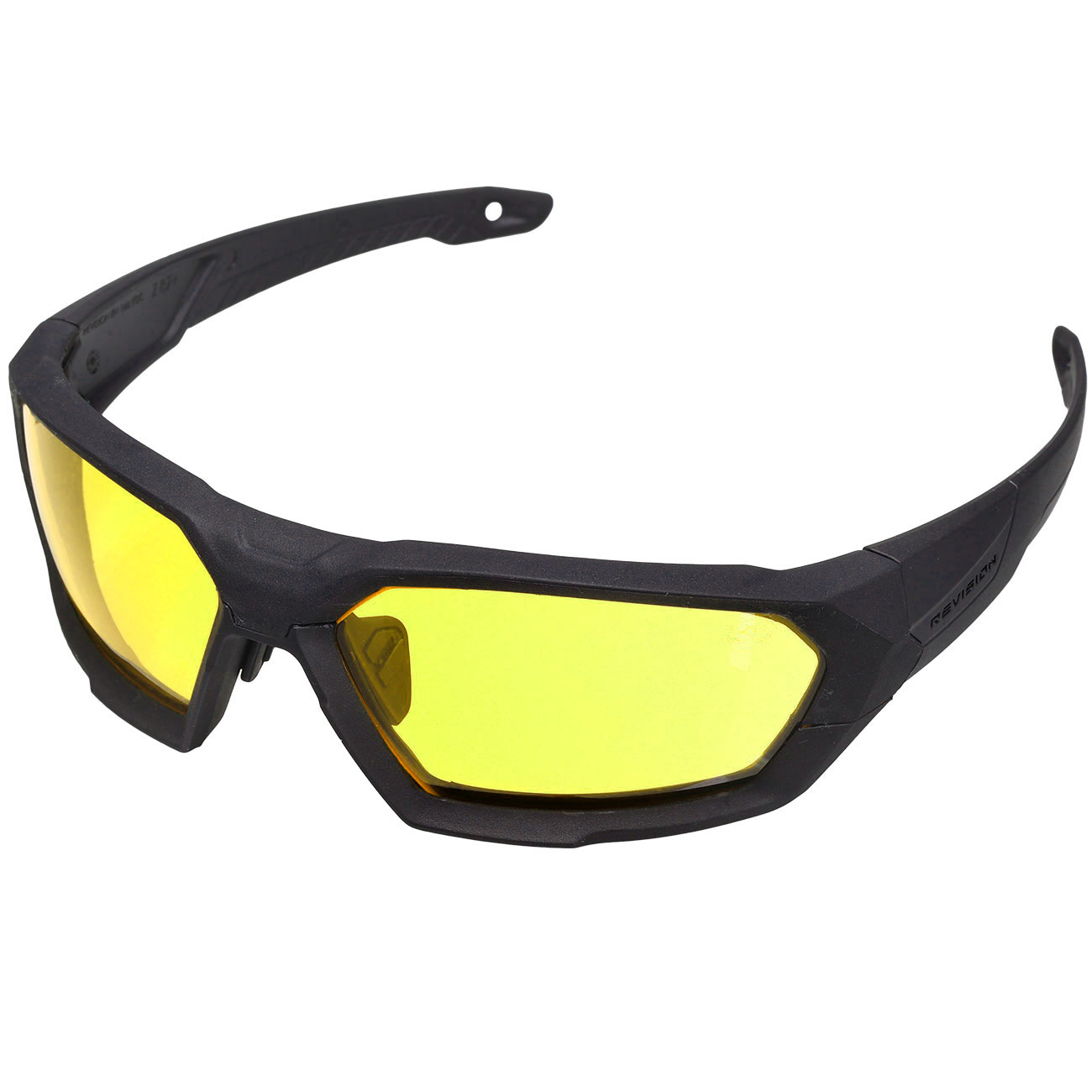 Revision Sonnenbrille ShadowStrike Yellow Deluxe Kit schwarz inkl. 3 Wechselglsern und Brillenetui Bild 2