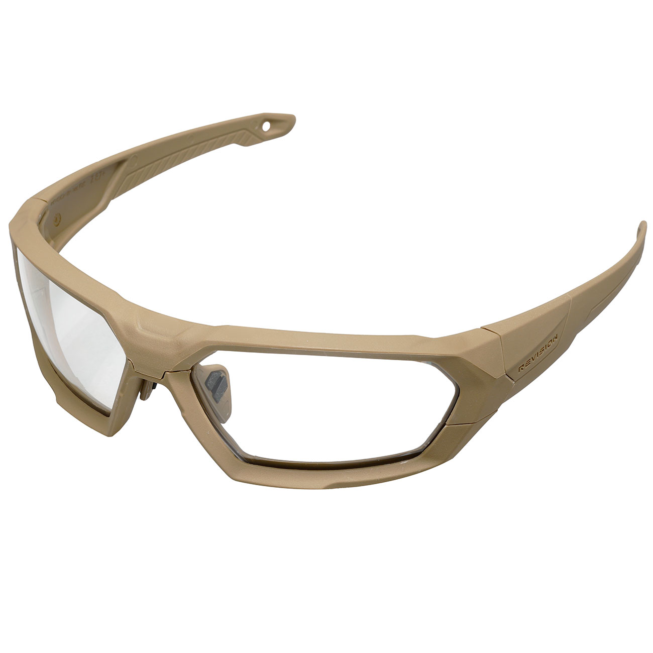 Revision ballistische Sonnenbrille ShadowStrike Essential Kit tan mit klar-transparent / rauch-getnt Wechselglsern Bild 2