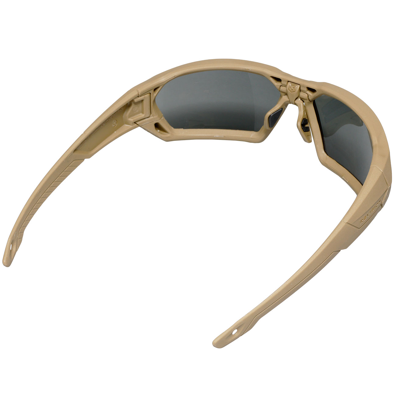 Revision ballistische Sonnenbrille ShadowStrike Essential Kit tan mit klar-transparent / rauch-getnt Wechselglsern Bild 6