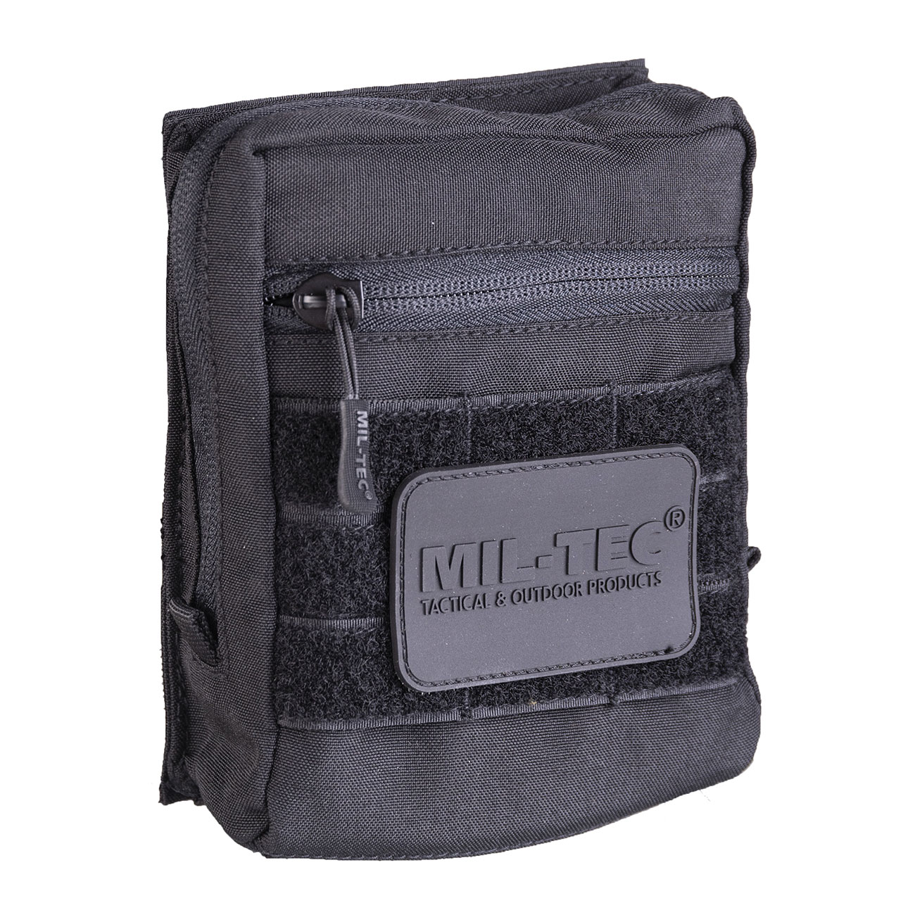 Mil-Tec Mehrzwecktasche mit Klettrcken schwarz