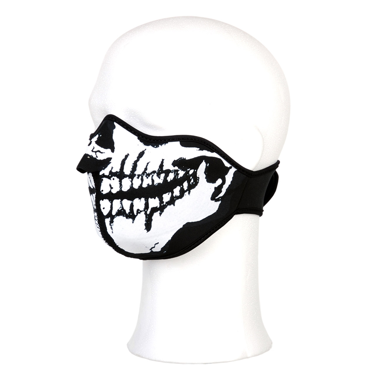 101 Inc Neopren Halb Gesichtsmaske Totenkopf Kotte Zeller