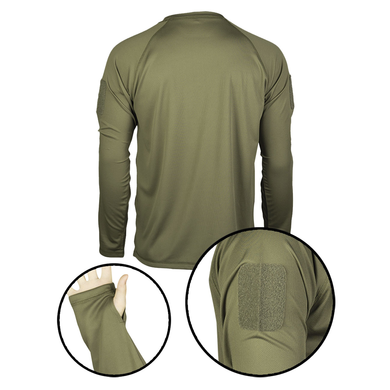 Mil-Tec Langarmshirt Tactical Quick kaufen oliv Dry