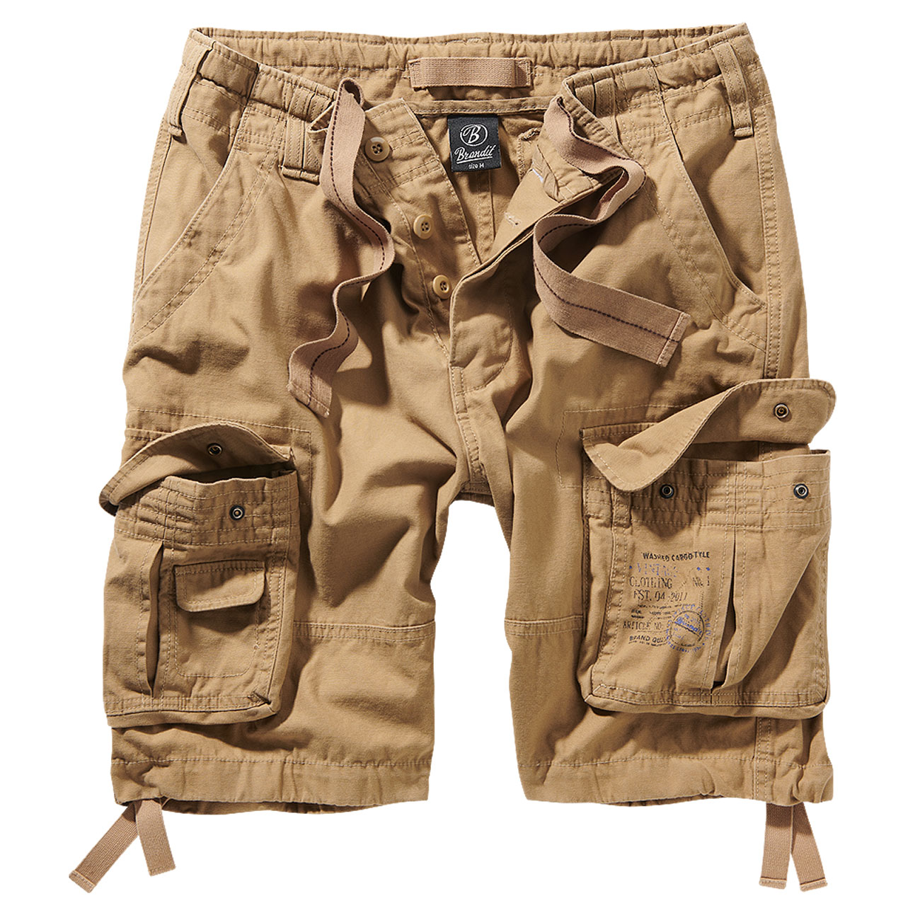 Brandit Pure Vintage Shorts beige