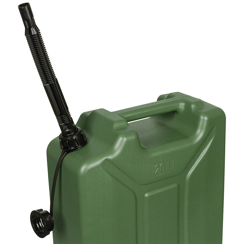 Kraftstoffkanister Kunststoff 20 Liter oliv inkl. Ausgießer kaufen