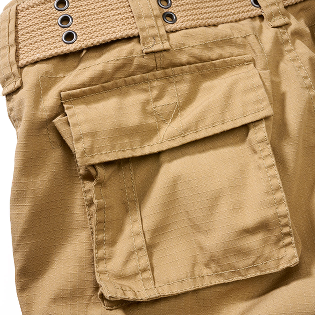 Brandit Cargoshorts Savage Ripstop beige Bild 4