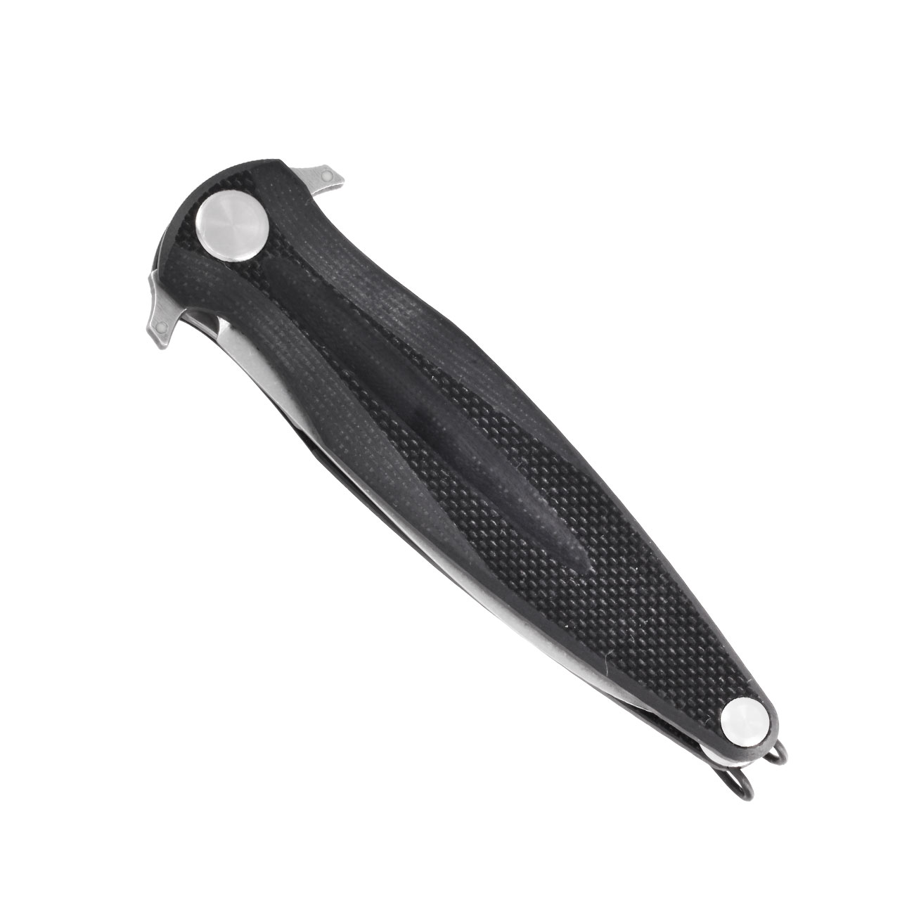 ANV Knives Einhandmesser Z400 BB G10 Sleipner Stahl schwarz/stonewash inkl. Grtelclip Bild 4