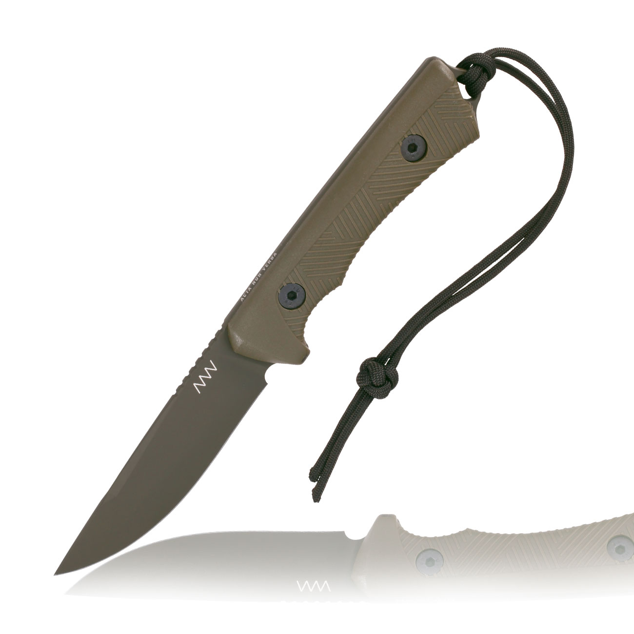 ANV Knives Outdoormesser P200 Sleipner Stahl Cerakote oliv inkl. Kydexscheide