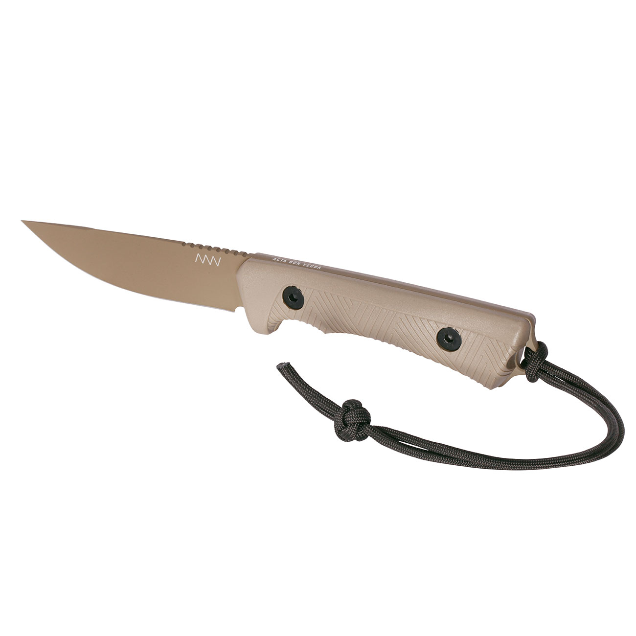 ANV Knives Outdoormesser P200 Sleipner Stahl Cerakote coyote inkl. Kydexscheide Bild 6