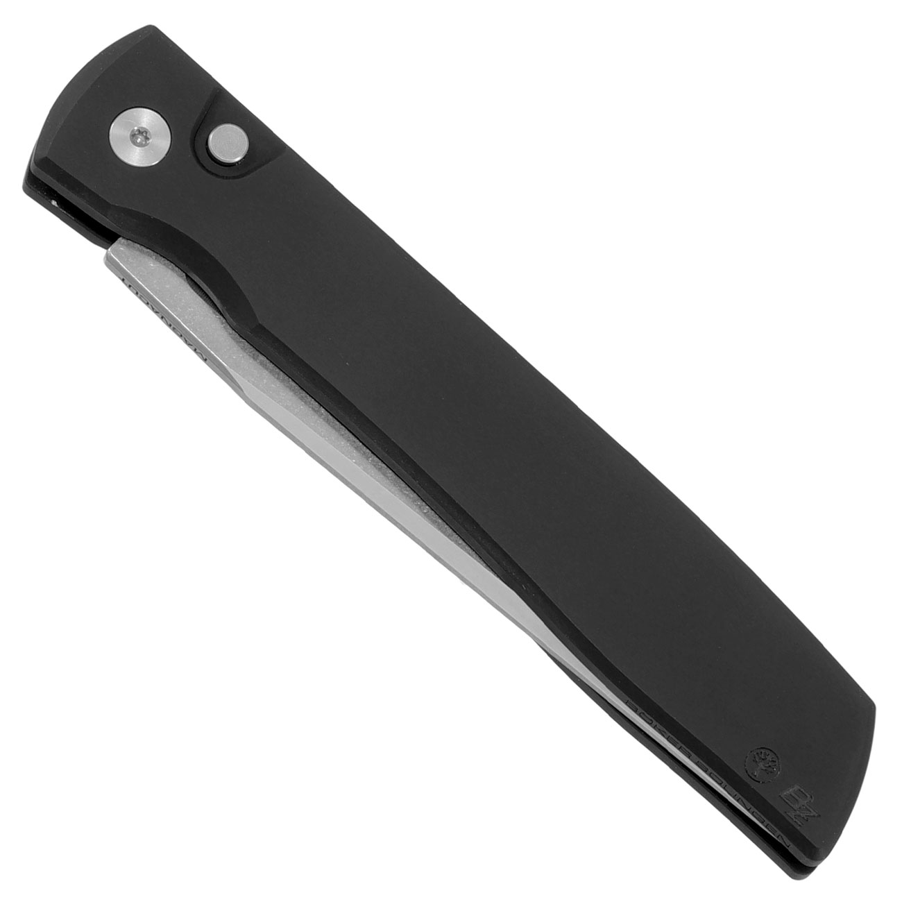 Bker Springmesser Urban Trapper Automatik schwarz inkl. Filz-Etui und Grtelclip Bild 5