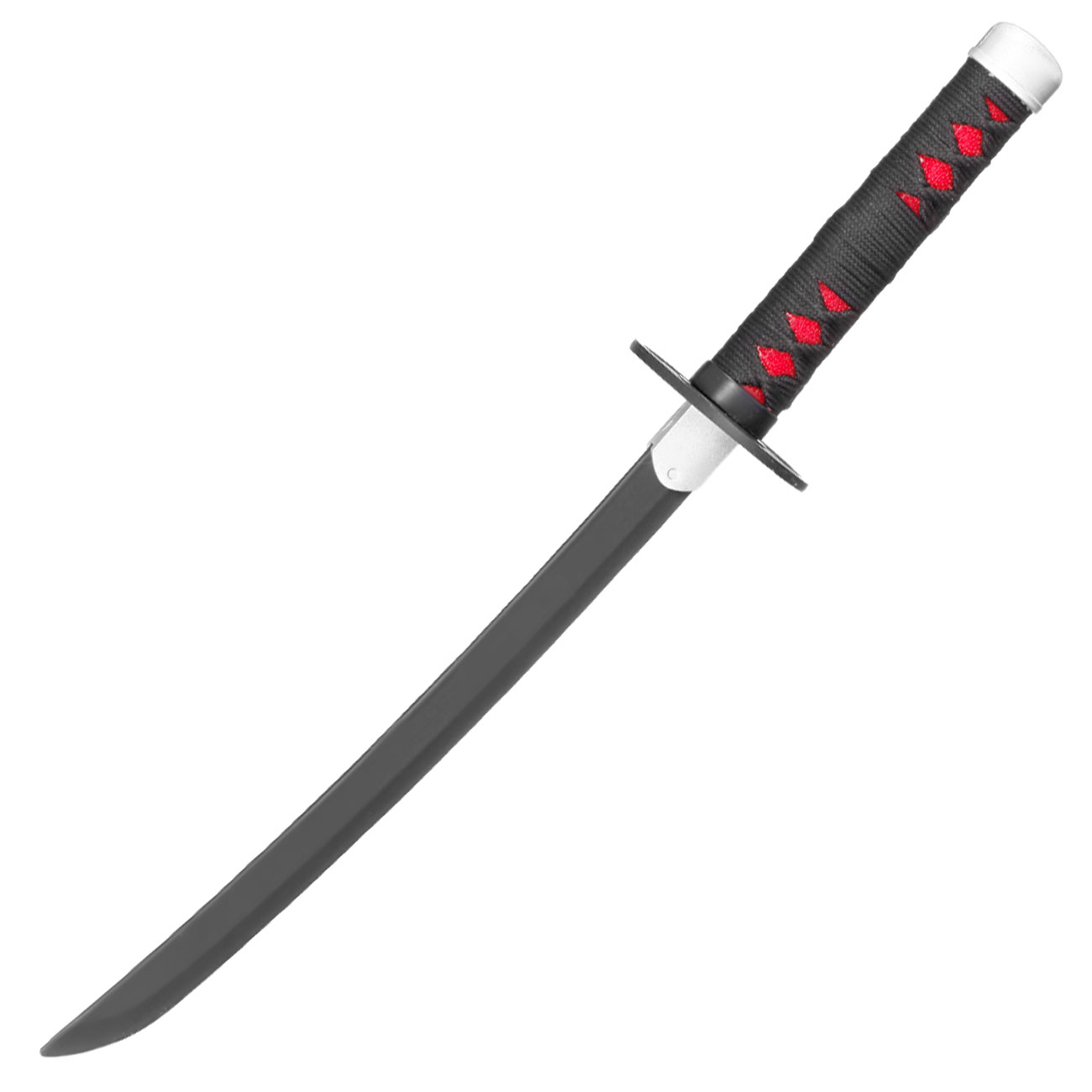 Haller Mini Katana Demon Slayer Tanjiro schwarz/rot inkl. Scheide und Schwertstnder Bild 1