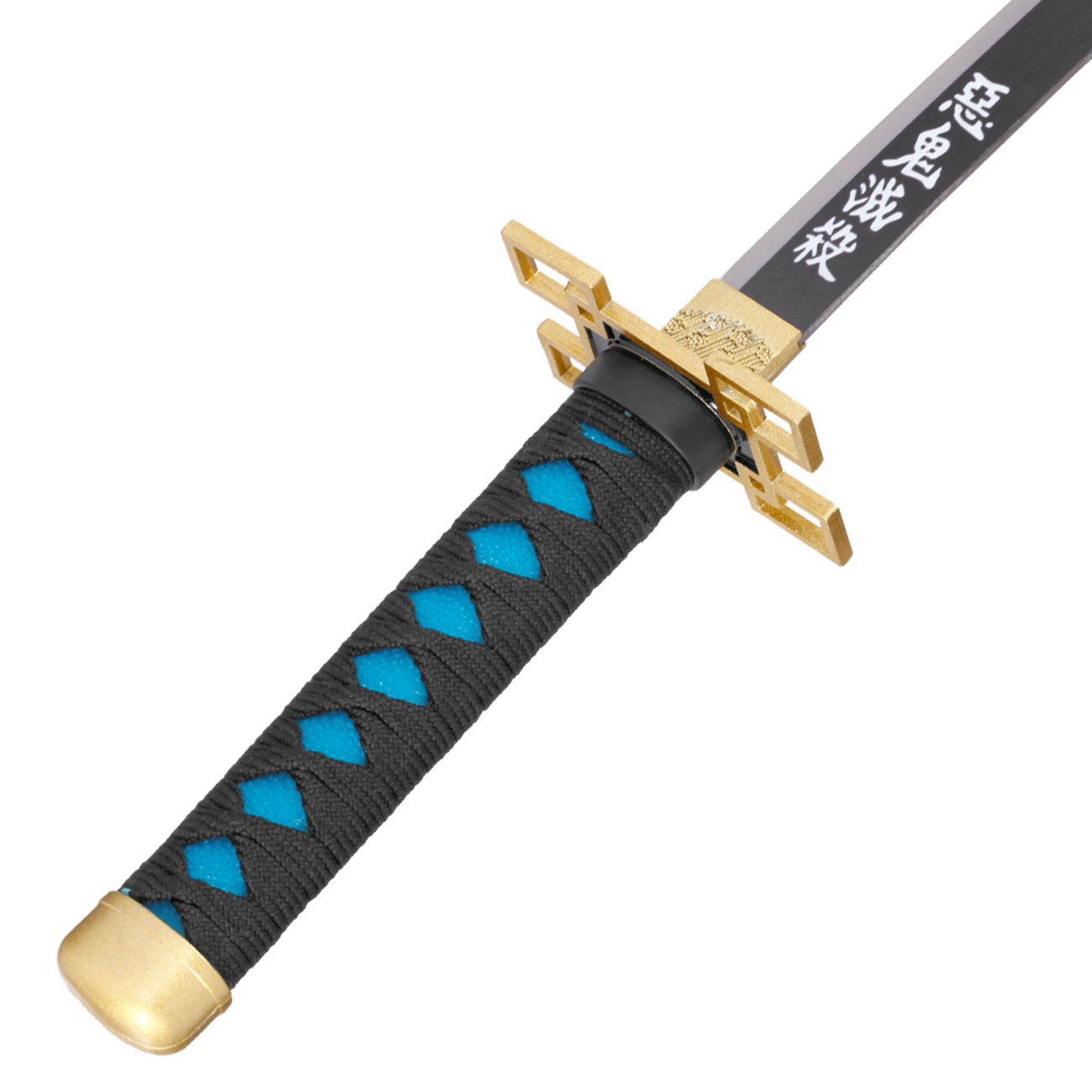 Haller Mini Katana Demon Slayer Muichiro schwarz/blau inkl. Scheide und Schwertstnder Bild 7