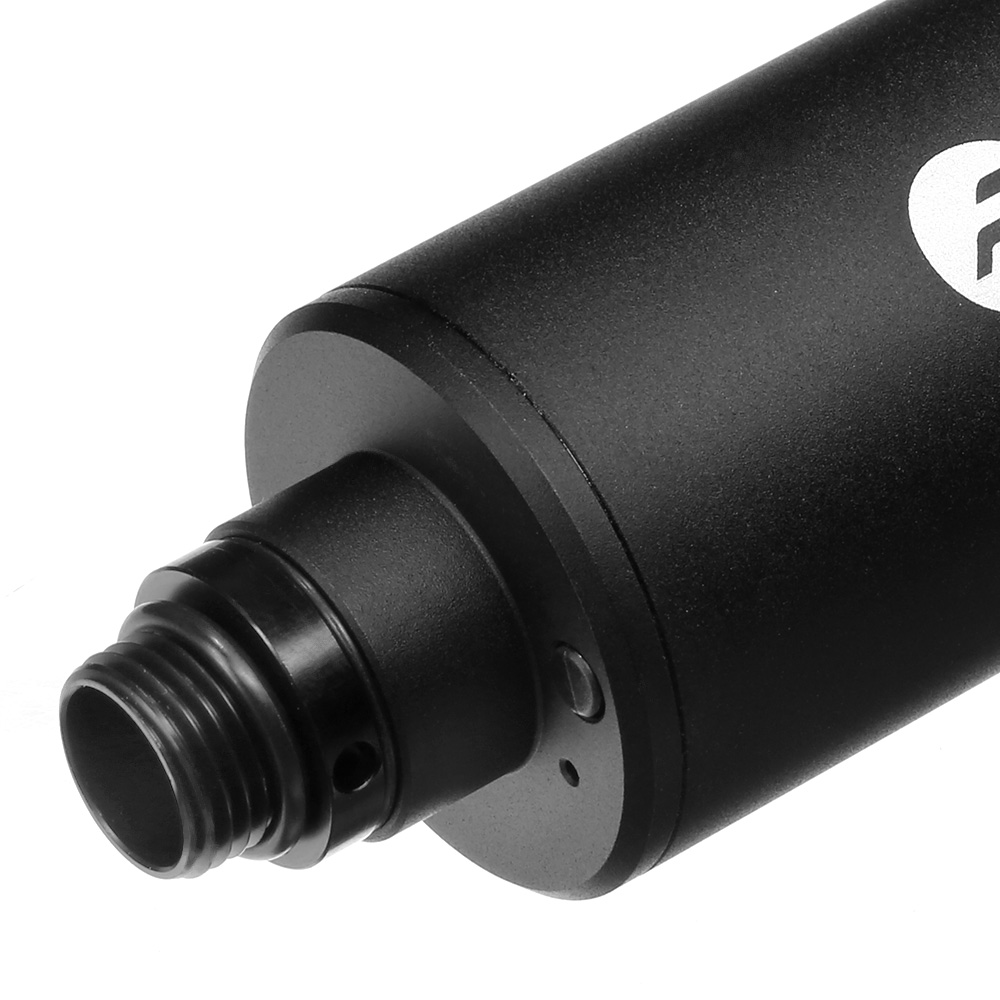 Acetech Lighter R Aluminium Silencer Mini Tracer Unit inkl. LiPo Akku 11mm+ / 14mm- schwarz Bild 5