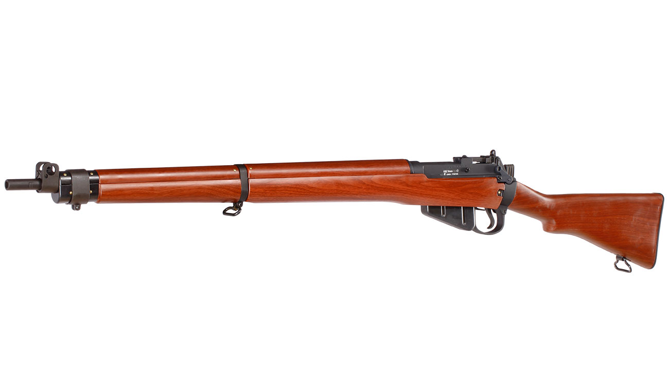 G&G Lee-Enf. SMLE No.4 MK1 Vollmetall Gas Bolt-Action Gewehr 6mm BB Holzoptik