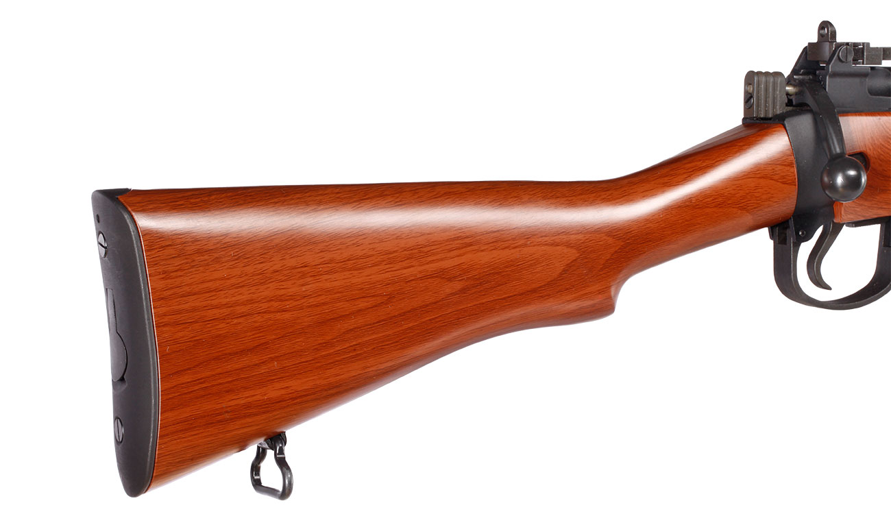 G&G Lee-Enf. SMLE No.4 MK1 Vollmetall Gas Bolt-Action Gewehr 6mm BB Holzoptik Bild 9