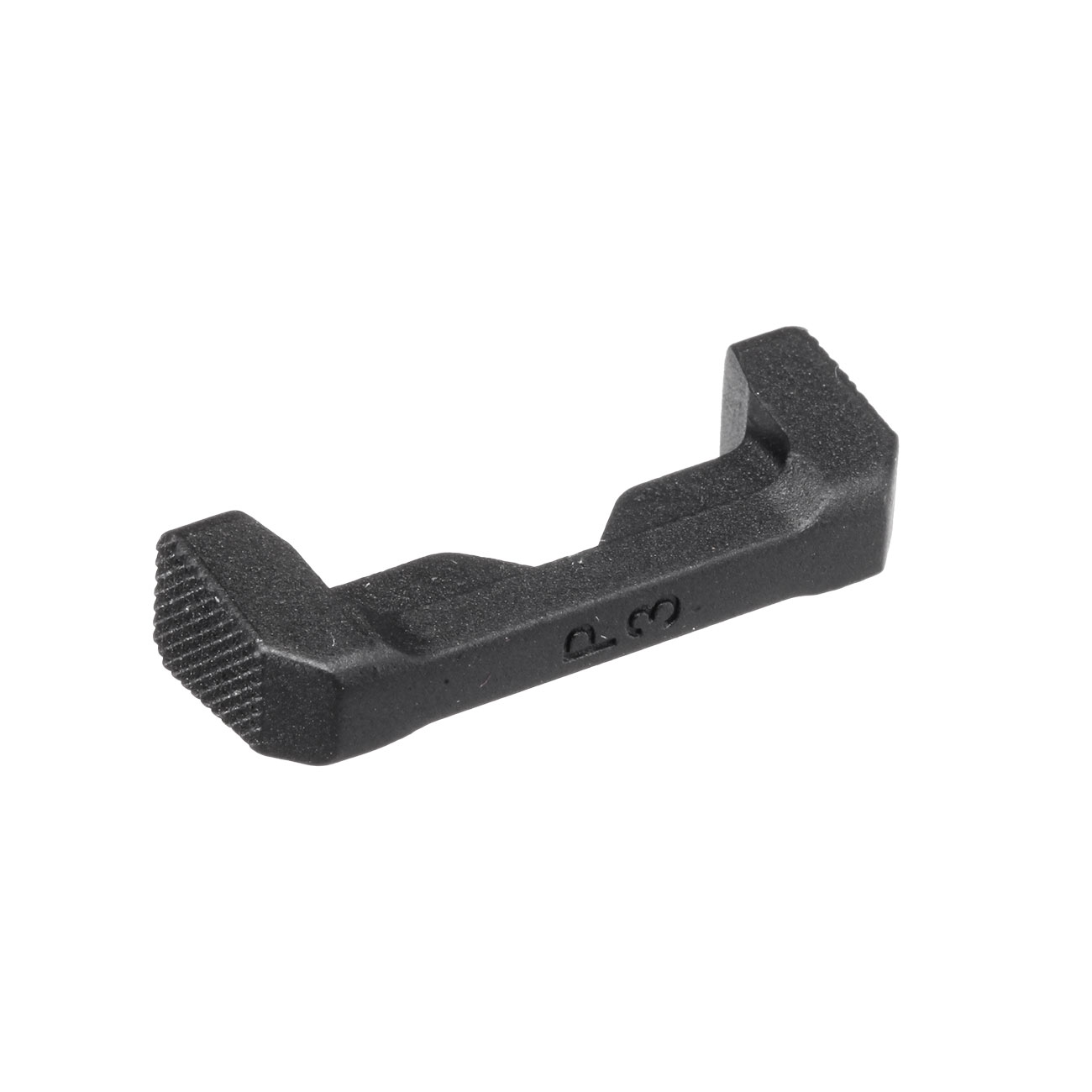 ASG CNC Aluminium Ambidextrous Magazinhalter f. KJW CZ P-10 C GBB Serie schwarz Bild 2