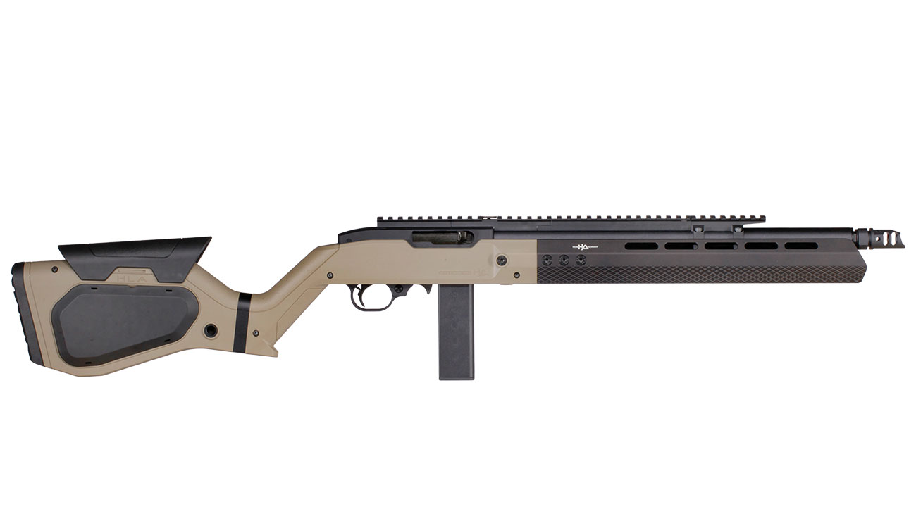 ASG H-22 STC Hera Arms Hybrid Series Vollmetall Gas-Blow-Back 6mm BB tan Bild 2