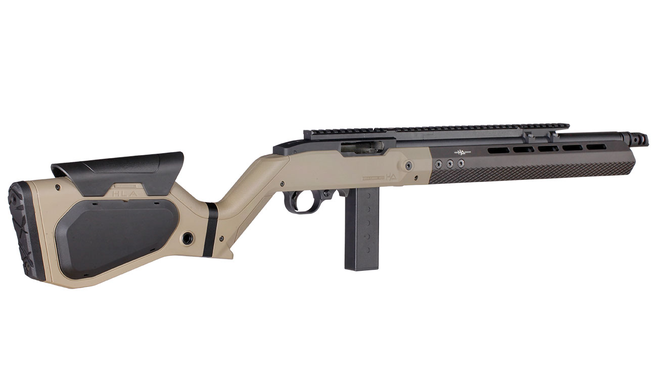 ASG H-22 STC Hera Arms Hybrid Series Vollmetall Gas-Blow-Back 6mm BB tan Bild 3