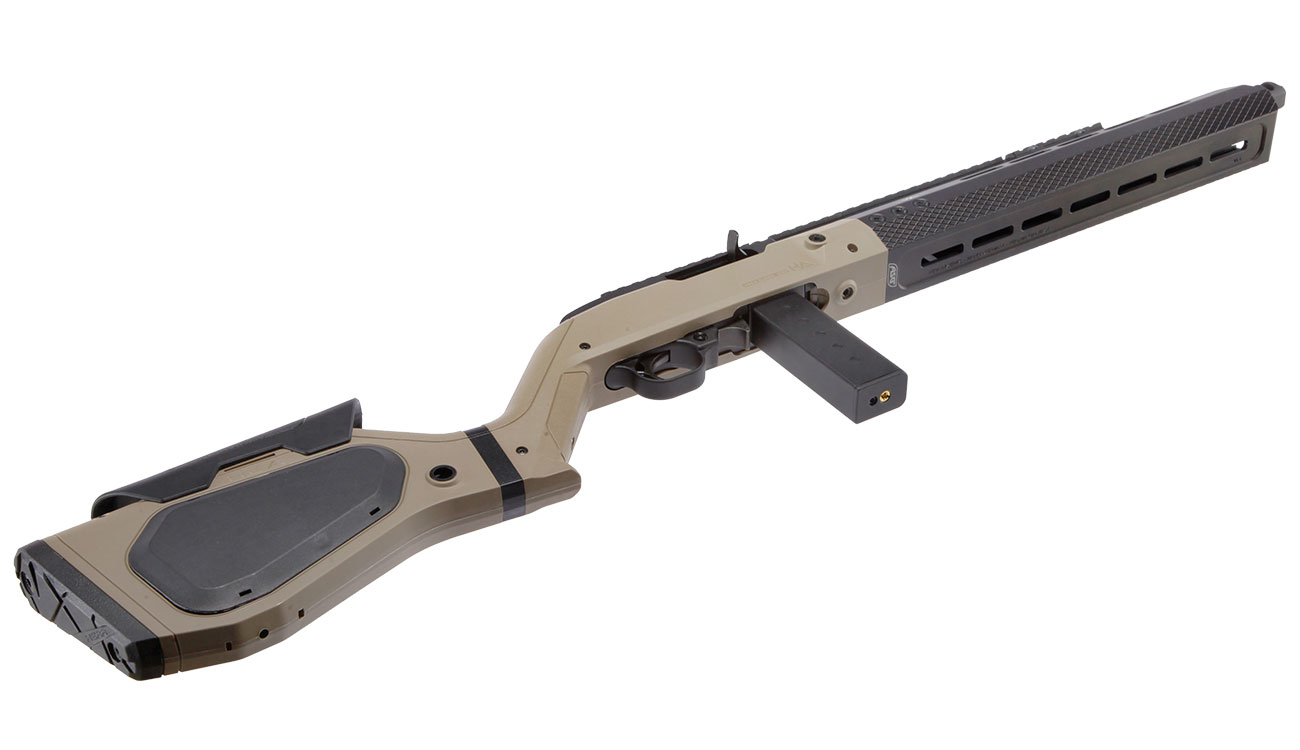 ASG H-22 STC Hera Arms Hybrid Series Vollmetall Gas-Blow-Back 6mm BB tan Bild 4