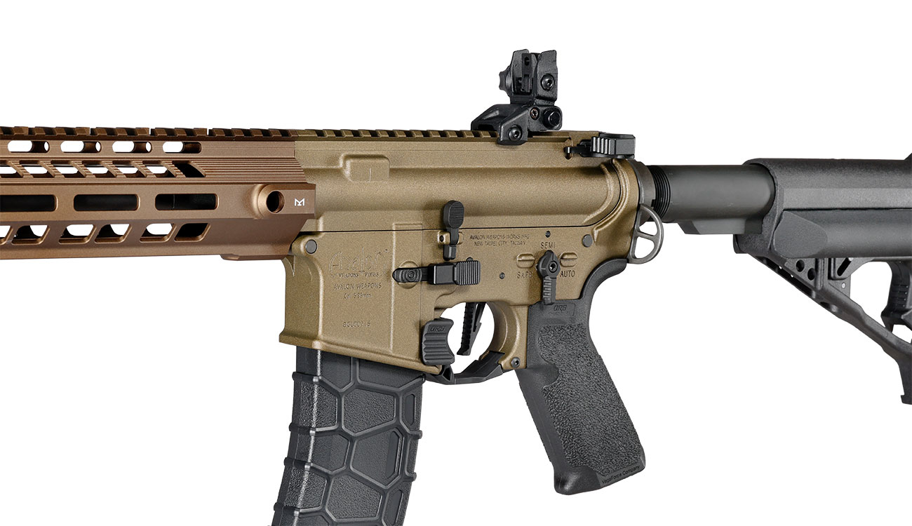 VFC Avalon Saber Carbine Vollmetall Gate Aster System S-AEG 6mm BB tan Bild 7