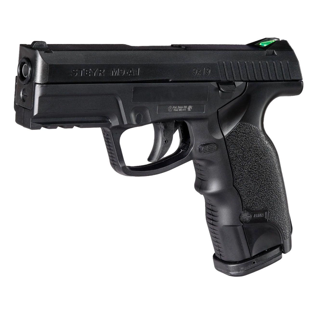 ASG Steyr M9A1 Polymergehuse CO2 NBB 6mm BB schwarz - Low Power Version